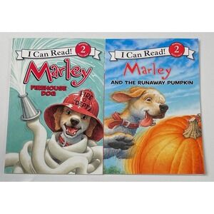 I Can Read! Marley Firehouse Dog & Marley And The‎ Runaway Pumpkin Books